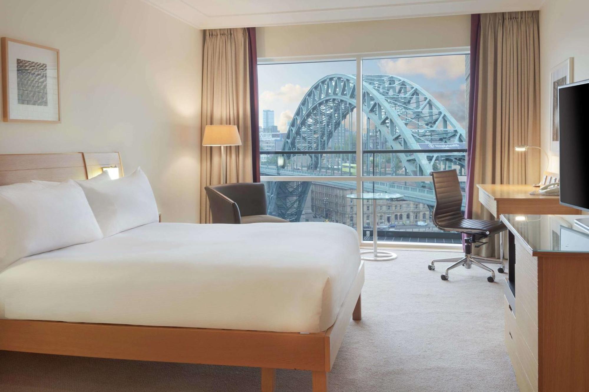 Hilton Newcastle Gateshead Hotell Eksteriør bilde